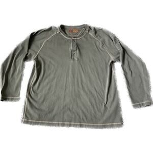 Justin Cat 2 Flame Resistant L/S Long Sleeve Green Large Shirt
